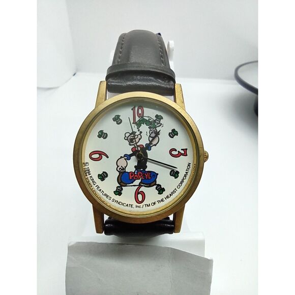 Popeye  - King Features Syndicate / Hearst Corporation - 1994  Vintage Watch - Picture 2 of 11